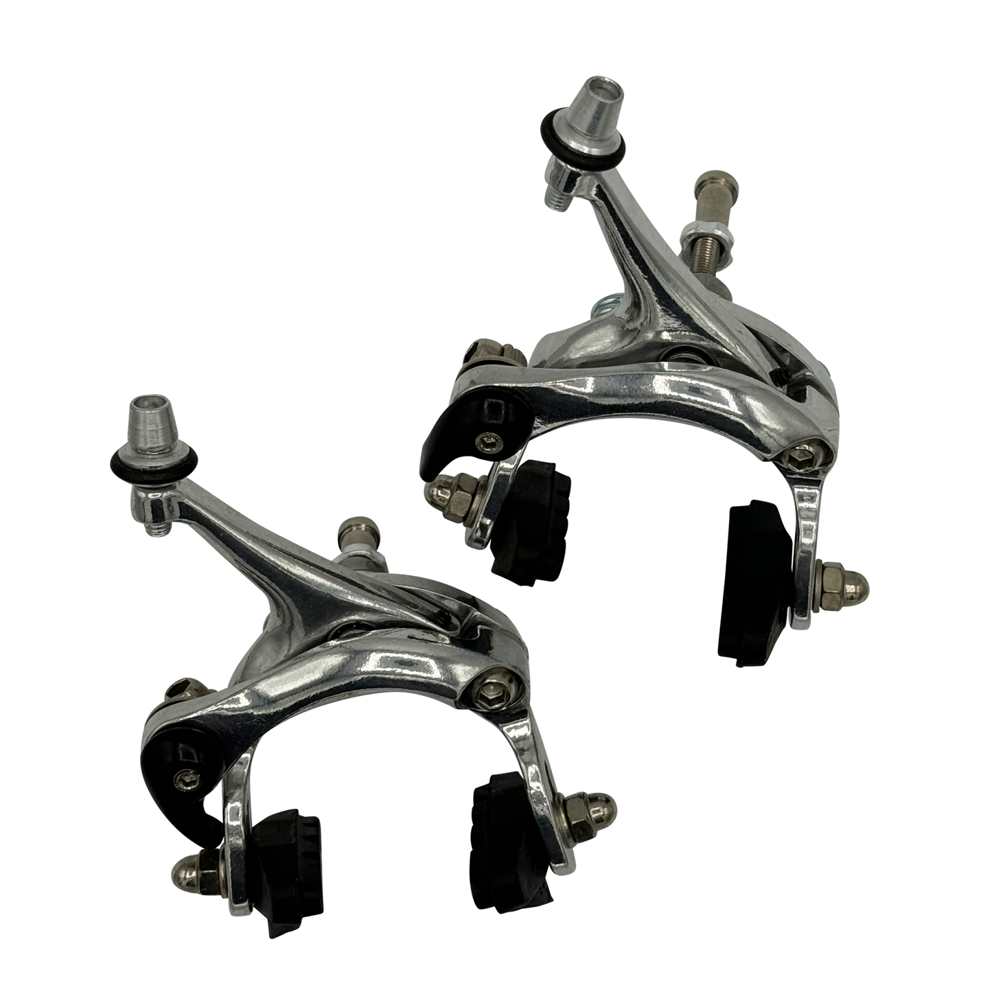 Brake set road bike VR+HR silver