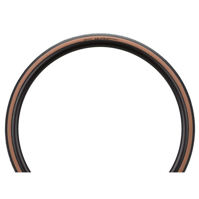 Continental Ultra Sport III 28" folding tire (black-brown) 