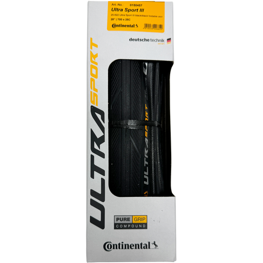 Continental Ultra Sport III 28" Faltreifen (schwarz)