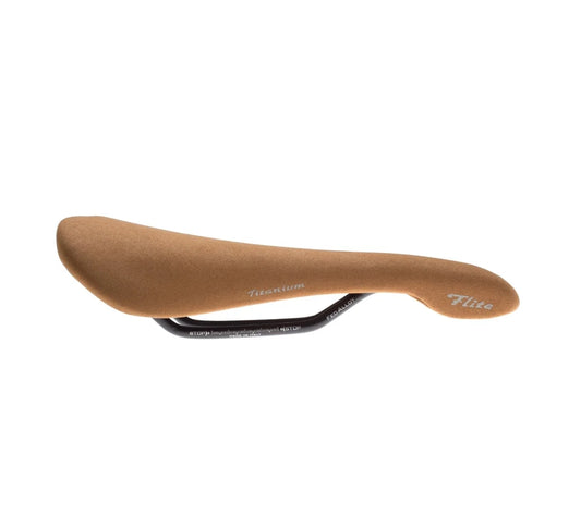 Selle Italia FLITE 1990 Classic Sattel - Nubuck Braun